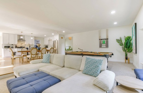 Durham Cottage | 7 Mi to Dtwn Durham: Home w/Hot Tub & Game Room!
