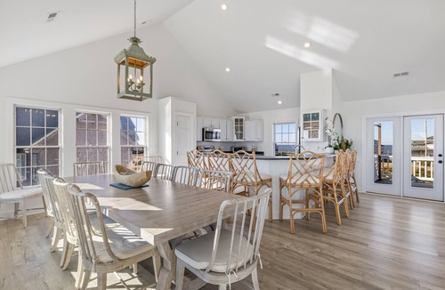Frisco House | 8BR Oceanfront in OBX with Heated Pool & Hot Tub!