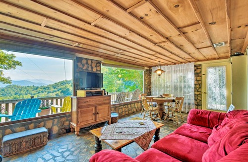 Fontana Dam Cottage | 92 m² Cabin ∙ 2 bedrooms ∙ 4 guests