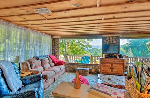 Fontana Dam Cottage | 92 m² Cabin ∙ 2 bedrooms ∙ 4 guests