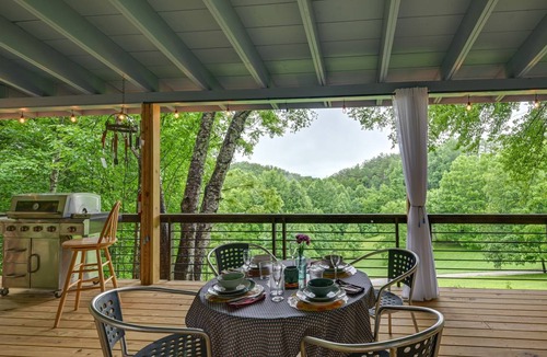 Bryson City Cottage | 93 m² Cabin ∙ 2 bedrooms ∙ 4 guests