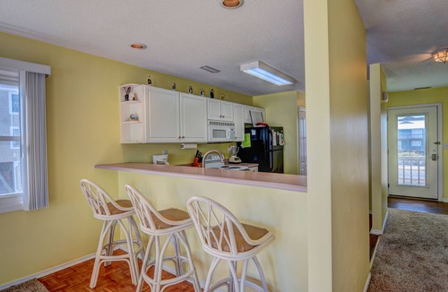 Ocean City Beach House | A Breath of Fresh Aire - the beach comes right up to your deck!