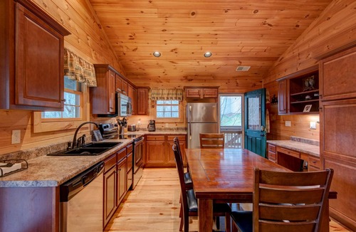Boone Cabin | A Happy Roost Rustic cabin near Boone with hot tub gas fireplace