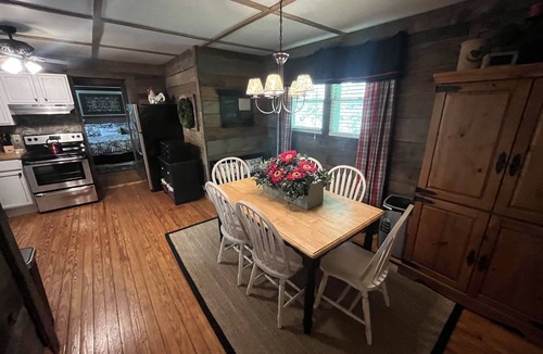 Wolf Laurel Cabin | A step back in time, with today's modern touches.