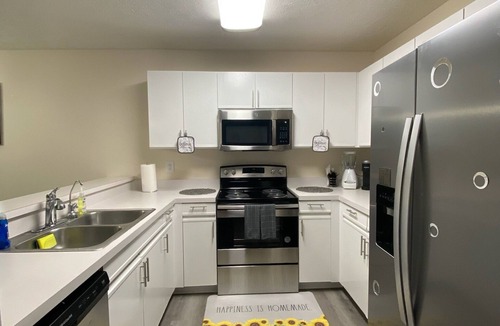 Terry Sanford Condo | A Touch of Sunshine Ideal For Long Term Stays