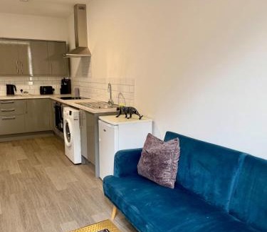 Kettering Apartment | Accessible Town Centre 1 bed Flat Kettering Wi-FI