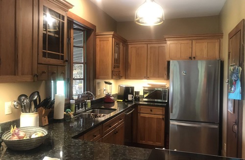 Cashiers Cabin | Adirondack Lodge that has glorious Mountain Views and Lake Glenville peeks