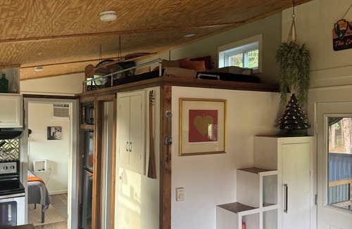 Barium Springs House | Adventurous tiny house! Located on 1 acre surrounded by evergreen forest