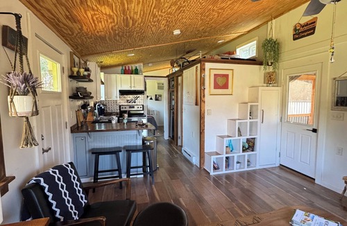 Barium Springs House | Adventurous tiny house! Located on 1 acre surrounded by evergreen forest