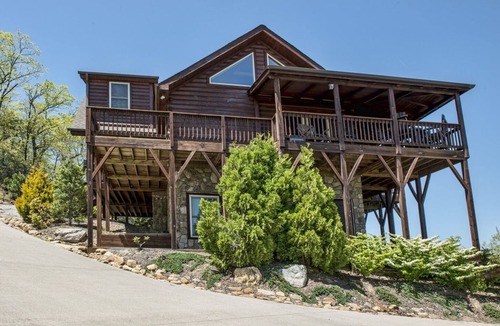 Lake Lure Cabin | All Year Mountain/Sunset Views - Updated cabin - Best view in Lake Lure by Sunscape Property Management