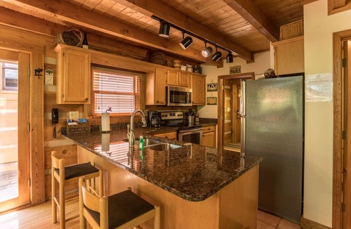 Sugar Grove Cabin | Almost Heaven Bright and Sunny Cabin with hot tub in the Valle Crucis Area