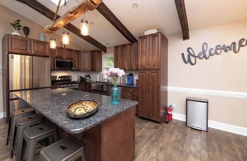 Hurdle Mills House | Amazing 2BR/2BA Farmhouse on 4 acres with a large pond. 4 beds total