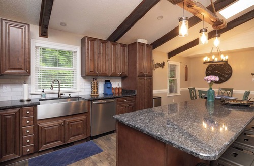 Hurdle Mills House | Amazing 2BR/2BA Farmhouse on 4 acres with a large pond. 4 beds total