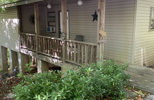 Chimney Rock Cabin | Appalachian 1Br Cabin Hot Tub on deck Cozy Getaway