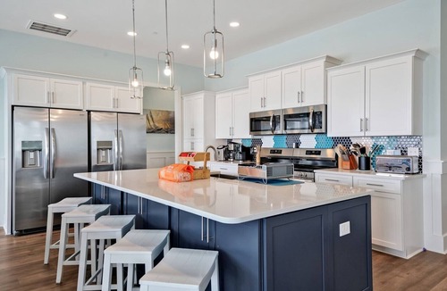 Long Beach House | Aquila East: Luxurious 12-bedroom oceanfront home in Oak Island, NC, sleeps 30.