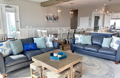 Long Beach House | Aquila West: Expansive 12-bedroom oceanfront retreat with private pool, elevator and dog friendly