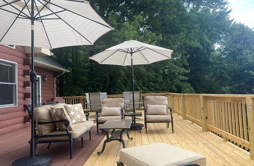 Waynesville Cabin | Ascendere - Amazing mountain views, 3 bedroom, 2 bath, central heat/AC, private.