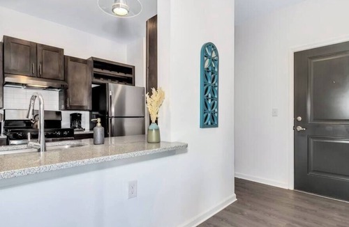 Avery Creek Apartment | Asheville Modern King unit with Pool & Clubhouse.