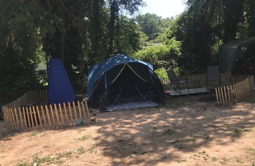 Winston - Salem RV Rental | Backyard camping tent