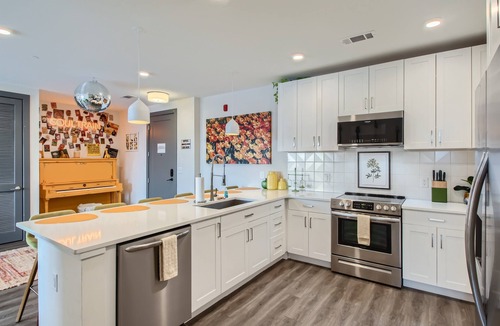 Rolling Mill Hill Condo | Balcony Condo · Broadway Walk · Gym + Parking