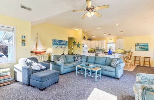 Sea Scape House | Bama Breeze | Sound Side | Private Pool, Hot Tub | Kitty Hawk