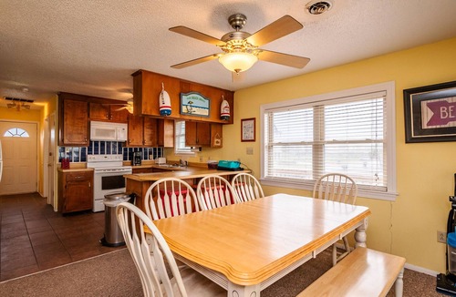 Yaupon Beach House | Beach Barn: Dog-friendly, Oceanfront Home with Sun Deck