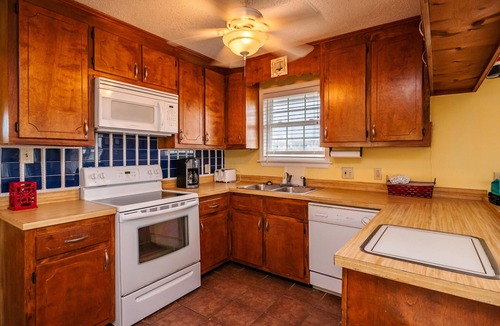 Yaupon Beach House | Beach Barn: Dog-friendly, Oceanfront Home with Sun Deck