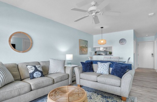 Caswell Beach Condo | Beach Birds: Oceanfront Condo with Excellent Views