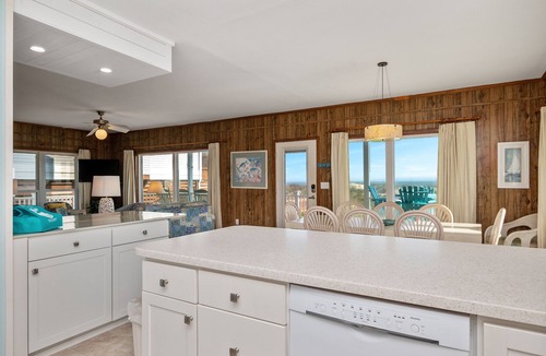 Yaupon Beach House | Beach Walkers: 5 Bed/3 Bath Sun-Kissed, Oceanfront Home with Three Large Decks