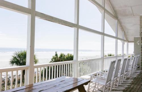 Saint Helena Island House | Beachfront home with expansive deck and direct beach access