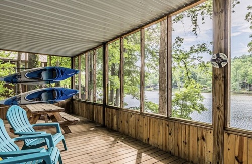 Penrod House | Beautiful 3 BR Home on Malone Lake - Great Views - Private Dock