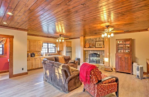 Banner Elk House | Beautiful Banner Elk Home with Mountain Views, Decks