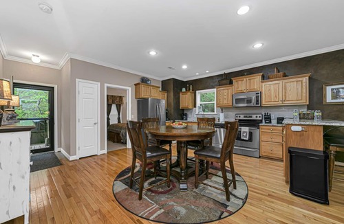 Lake Toxaway Condo | Beautiful, Breathtaking Wren Condo overlooking Toxaway Falls