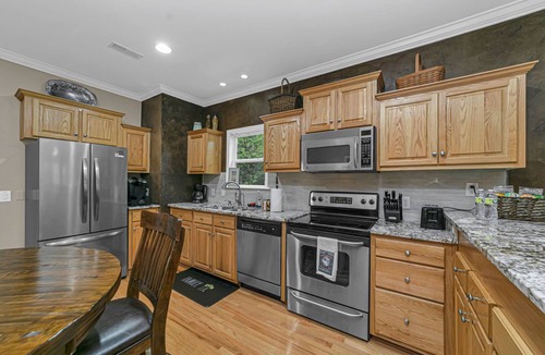 Lake Toxaway Condo | Beautiful, Breathtaking Wren Condo overlooking Toxaway Falls