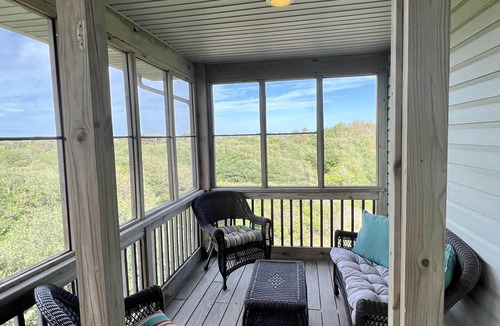 Carova Beach House | Beautiful Carova beach house with ocean view, pool and hot tub! Pet Friendly!