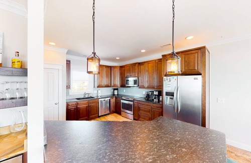 Ocean City Beach House | Beautiful dog-friendly ocean view home with hot tub, lovely balcony, W/D & AC