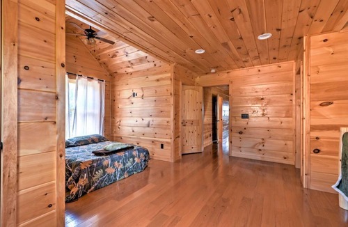 Dobson Cabin | Beautiful new cabin in MT Airy with amazing views of the blue ridge mountain