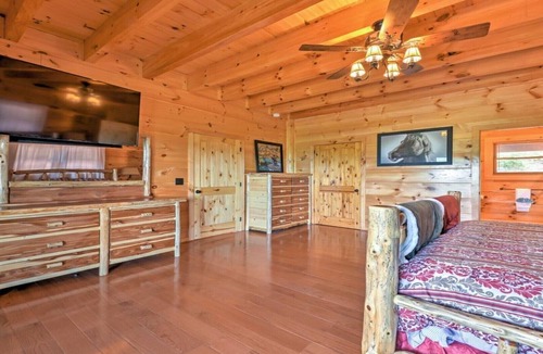 Dobson Cabin | Beautiful new cabin in MT Airy with amazing views of the blue ridge mountain