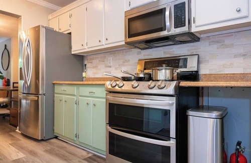 Greensboro House | Beautiful private bedroom #1, King-size bed, and AC in charming Greensboro