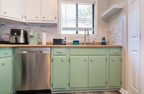 Greensboro House | Beautiful private bedroom #1, King-size bed, and AC in charming Greensboro