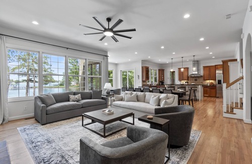 Denver House | Beautiful Waterfront Home with Pool/Hot Tub - Ideal for up to 14 Guests