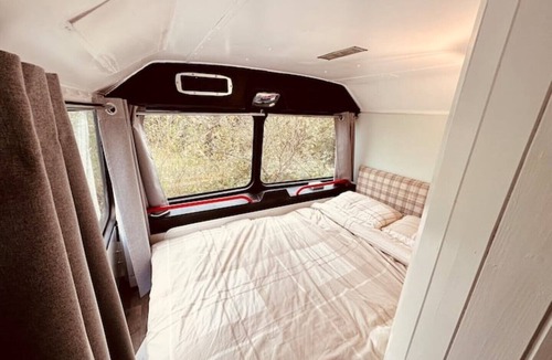 Wimborne Cabin | Bertie - The Double Decker Bus