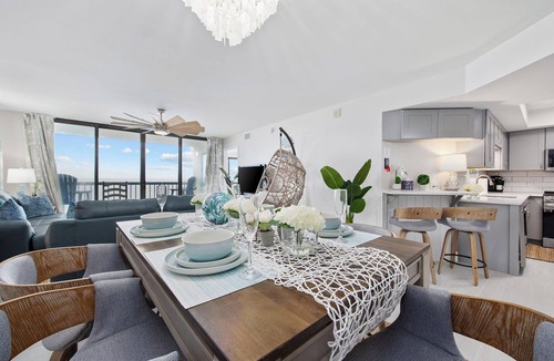 Ash Condo | Best of the Best! Completely remodeled Oceanfront 4 bed 3 bath Luxury End Unit!