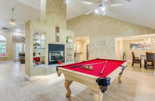 Clovis House | Billiards & Private Pool: Bright Clovis Home!