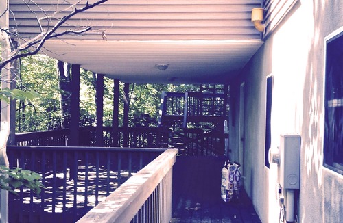 Black Mountain House | Black Bear Retreat for all seasons. Gorgeous fall views from BBR.