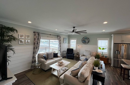 Atlantic Beach House | Blocks to the Beach! Huge Patio & Fenced-In Backyard.