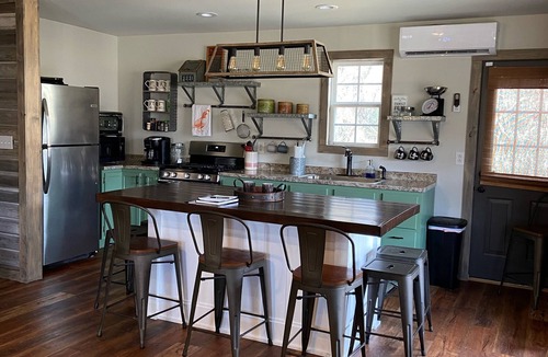 Estillfork House | Blue Cabin by the creek, Estillfork creek, perfect getaway
