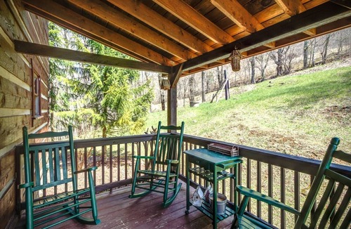 Zionville Cabin | Boone area Cabin with Hot Tub. Pet friendly!
