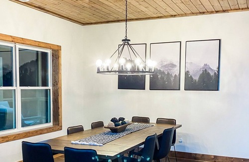 Hendersonville House | Brand new modern mountain cabin with incredible views!! Game room, fire pit..