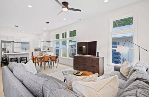 Black Mountain House | Brand New! Upscale home with 4 bedrooms, firepit, hot tub and game room